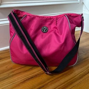 IVIVVA by Lululemon Shoulder Crossbody Messenger School Gym Bag HOT PINK 🩷 RARE